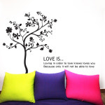 그래픽스티커 Love is tree 러브이즈트리 GD-WG-029