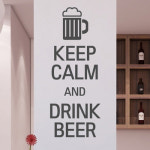 낭만창고 ijs583-킵캄앤드링크비어A 타이포