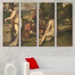 꾸밈 pz056-전원의합주곡 티치아노 대형노프레임세트