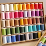 인견 자수실 풀컬러 50색 세트 부자재