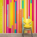 올리브벽지 포인트 뮤럴벽지 color Laser 칼라패턴 스트라이프 CW1490