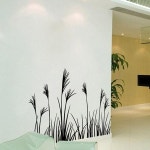 그래픽스티커 하늘갈대 대형 GD-WG-025