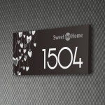 싸인티오피 아파트호수 호실판 현관번호판 숫자판 빌라 호텔 모텔 고시원 오피스텔 상가 포맥스 15 6 WNR115