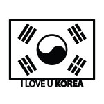 뭉키데코 I Love U Korea 01 LSC-173