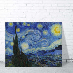 인테리어 액자 별이빛나는밤에 GOGH 50