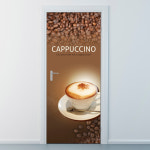 낭만창고 ncbr168-카푸치노 한잔-현관문시트지