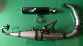 YAMAHA BWS ZUMA Booster Stunt Slider EW CW50 - Euro Racing Exhaust Pipe Muffler