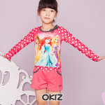 오키즈 프린세스 3피스 수영복 유아동 여아 세트 H0743 PR-4509