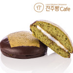 천년누리 우리밀 수제 전주초코파이 녹차 90g