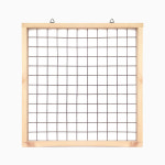 원목 메쉬 철망 바구니 선반