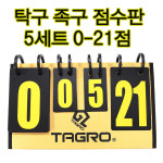 타그로스코어보드B 탁구점수판 탁구클럽용 탁구득점판