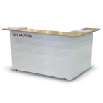 니오플러스 인포메이션 안내데스크 카운터 로비