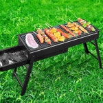 보배물산 드럼 숯불그릴 스탠드식