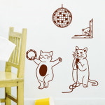 꾸밈 ik495-신나는노래방 소 그래픽스티커