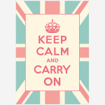 킵캄앤캐리온 Keep Calm 킵캄 유니언잭 포스터 - A1