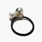 제이로렌 투톤 더블 진주 헤어끈 H0151 21