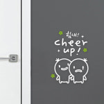 루리앤메리 루리앤메리 밥풀이의 Cheer Up 429 힘이 되는 손글씨 감성 데코 캘리그라피 스티커