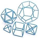 4D프레임 포디프레임 4D 정다면체세트