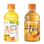 웅진식품 내사랑 유자C 꿀홍삼 280mlx12펫