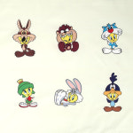 4111 DTP 면 20수 라이센스 베이비 루니툰 코스튬 면 100 20수 직원단 WBLT1704121