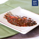 블루파머 감천골 수제 양념 깻잎 콩잎 반찬 400g