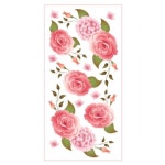 홈코디 꾸미기 스티커 2P 장미 수국 TL-17107