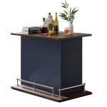 모던탑21 디럭스-네이비 홈바 세트 아일랜드식탁 주방수납장