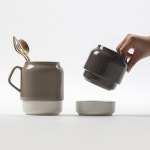 에스와이디자인 탁가온 물빠짐 수저통 L