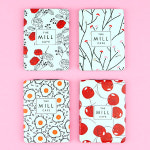 자유로운 각도조절 한쪽은 확대경 블링블링 손거울 1544