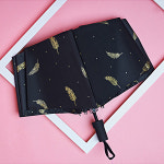 황금깃털 3단 양우산 UV차단 경량우산 예쁜우산 가벼운우산