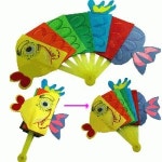 오피스큐 알록달록부채만들기