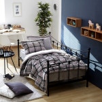 모던하우스 블랙 데이베드 철재 침대프레임 S