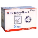 BD 벡톤디킨슨 마이크로파인 인슐린 펜니들 100입 31G 8mm