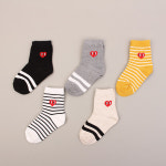 키즈노리 하트링글 아동양말 5족 어린이 학생 유아 선물