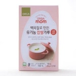 청오건강 올가홀푸드 백옥찰로 만든 유기농 찹쌀가루 고운입자 18g x 10개