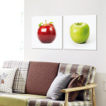 캔버스액자 자연 후루츠 애플R B타입