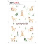 꾸밈인스 꾸밈인스스티커 염소의하루 A0537