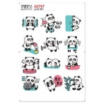 꾸밈인스 꾸밈인스스티커 팬더 A0797