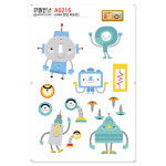 꾸밈인스 꾸밈인스스티커 안녕로보트2 A0216