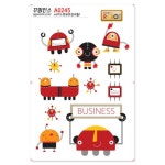 꾸밈인스 꾸밈인스스티커 로보트친구들1 A0245