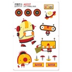 꾸밈인스 꾸밈인스스티커 수학하는로보트 A0237