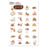 꾸밈인스스티커 음식소품2 A0031