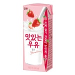 남양유업 맛있는우유 GT 딸기 180ml