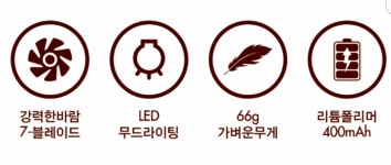 인사이트 아기 꿀벌 선풍기