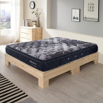 동서가구 편백나무 숲 히노끼 평상형 침대 프레임 DF638421 Q(퀸)