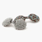 제이로렌 크리스탈 진주 리본 자동 헤어핀 01H0012