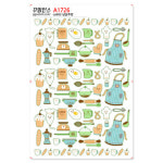 꾸밈인스스티커 냠냠주방 A1726