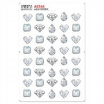 꾸밈인스 꾸밈인스스티커 다이아몬드 A0544