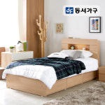 동서가구 케어스 LED 시크릿 수납형 침대 SS