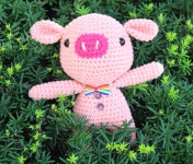 패키지 코바늘 인형 DIY 도안 손뜨개 돼지 4 만들기
